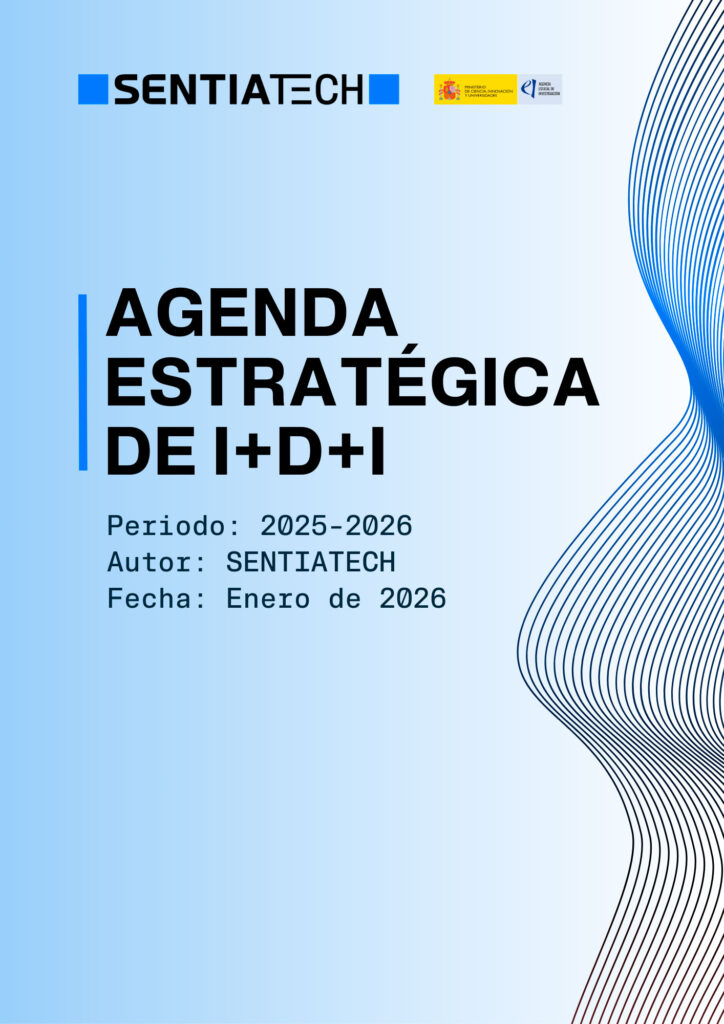 Portada de la Agenda Estratégica de I+D+i SENTIATECH 2025-2030